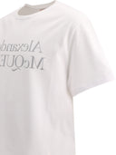 Alexander Mc Queen Reflected Logo T Shirt