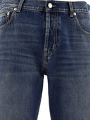 Alexander Mc Queen Jeans con dettaglio del logo