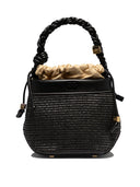 Ganni "Bou Raffia" Bucket Bag