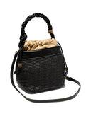 Ganni "Bou Raffia" Bucket Bag