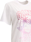 Ganni "Have A Nice Day" T Shirt