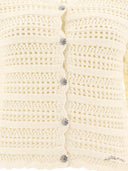 Ganni Pointelle Cardigan