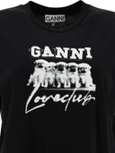 Ganni "Puppy Love" T Shirt