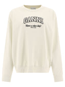 Ganni "Have A Nice Day" Sweatshirt