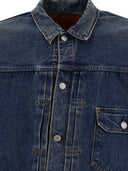 O la lenta giacca di jeans "di tipo 40"