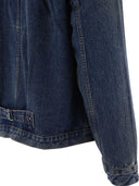 O la lenta giacca di jeans "di tipo 40"