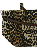 Ganni "Leopard" Tote Bag