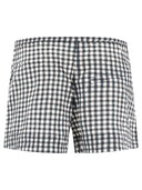 Ganni "Seersucker Check" Shorts