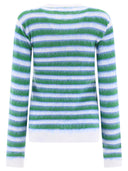 Marni gestreiften Mohair -Pullover