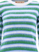 Marni gestreiften Mohair -Pullover