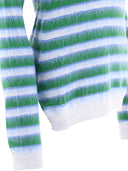 Marni gestreiften Mohair -Pullover