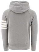 Thom Browne "4 Bar" Zippered Hoodie