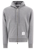 Thom Browne "Loopback" Zippered Hoodie