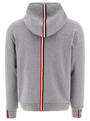 Thom Browne "Loopback" Zippered Hoodie