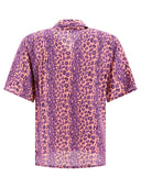 Camicia "leopardo aloha" fatta umana