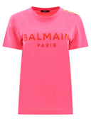 Balmain "3ボタン" tシャツ
