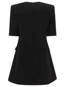 Balmain 8 Button Crepe Dress