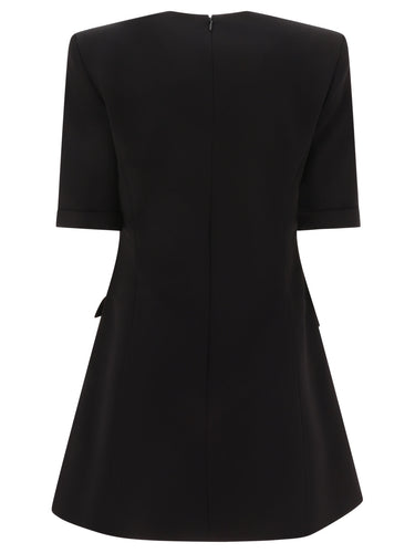 Balmain 8 Button Crepe Dress | Balardi