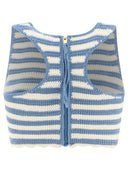 Ganni Crochet Racerback Top