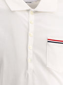 Thom Browne "Rwb" Polo Shirt With Chest Pocket