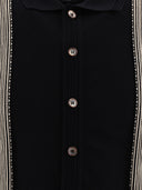 Kapital "Oyster Aloha" Knit Polo Shirt