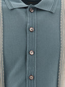 Kapital "Oyster Aloha" Knit Polo Shirt