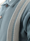 Kapital "Oyster Aloha" Knit Polo Shirt