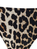 سروال بيكيني من Ganni Animalier