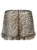 Ganni Animalier Shorts