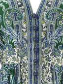 Zimmermann "Ottie Plunge" Midi Dress