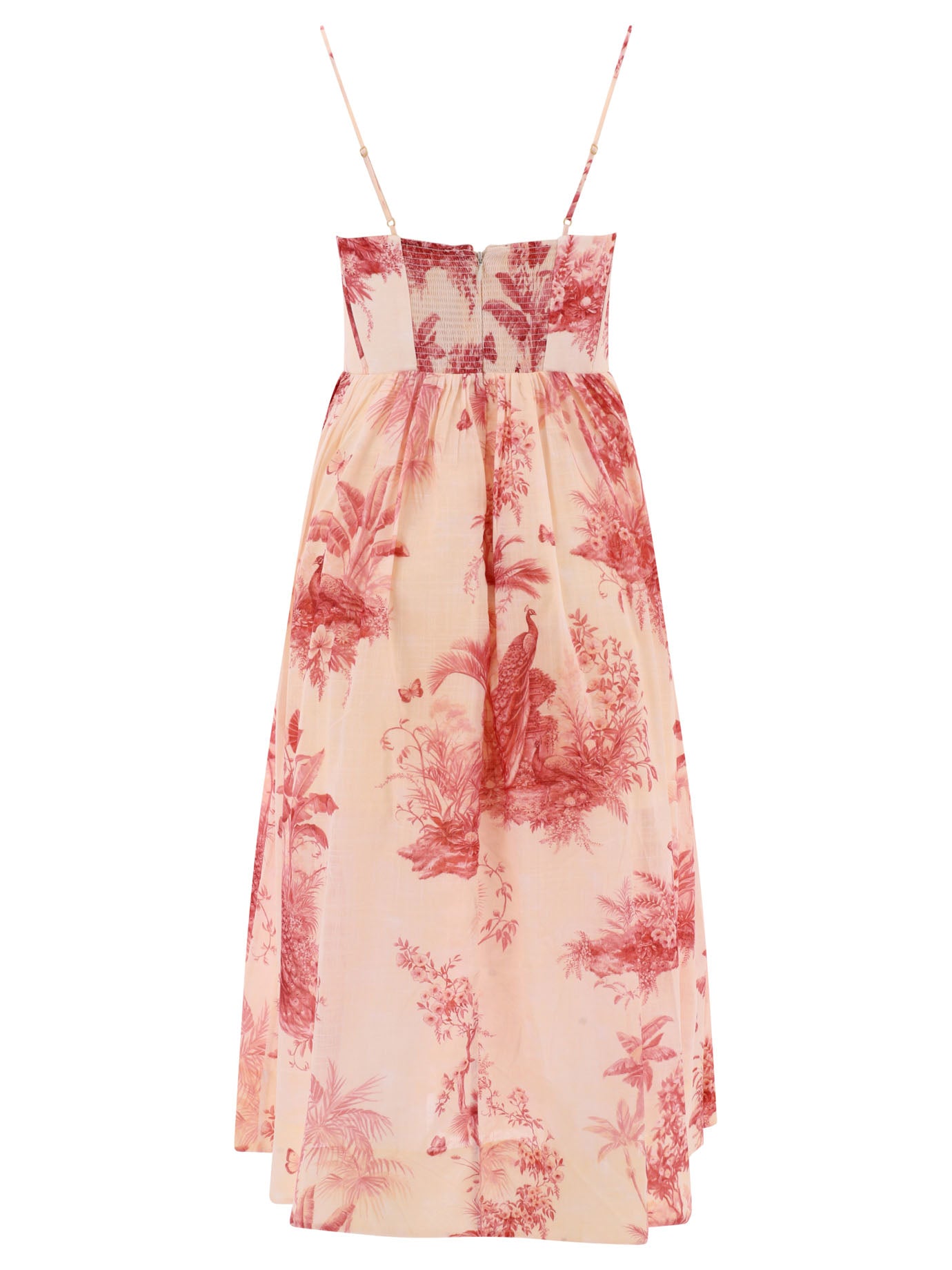 Zimmermann“ Waverly Corset” Midi连衣裙