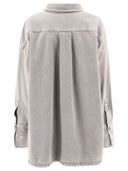 attico牛仔夹克剪裁