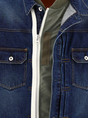 Sacai "Denim X Nylon" Twill Jacket