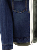 Sacai "Denim X Nylon" Twill Jacket