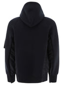 Sacai Hybrid Zippered Hoodie