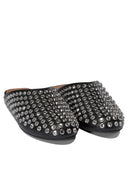 Alaïa Mules With Rhinestones
