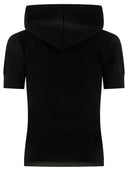 Alaïa Pique 니트 후드 탑