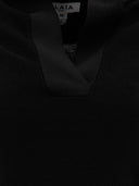 Alaïa Pique 니트 후드 탑