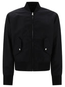 Balmain Bomber Jacket With Balmain Signature Embroidery On The Back