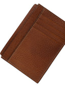 Brunello Cucinelli Grained Calfskin Slim Card Holder