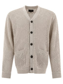 Travi più cardigan "Argyle Mesh"