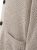 Travi più cardigan "Argyle Mesh"