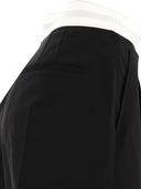 Alexander Wang Shorts a pieghe ad alta vita con logo elastico