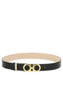 Ferragamo "Gancini" Adjustable And Reversible Belt