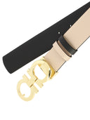 Ferragamo "Gancini" Adjustable And Reversible Belt