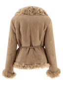 Saks Potts "Moss" lederen jas
