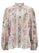 Zimmermann "Halliday" Lace Trim Shirt