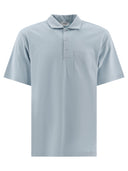 Koszula polo Lardini z kieszenią na klatkę piersiową