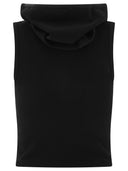Alaïa Hooded Knit Top