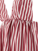 Ganni Striped Midi Dress